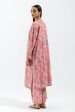 Unstitched Winter  23 - Pastel Affair-Printed-2P-Linen Online