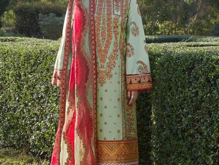 Zaiba Eid Stitched Lawn  24 - Gul Bahar Hot on Sale