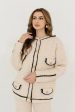 Autumn Winter  23 - Inaya Cream Textured Knit Set Online Hot Sale