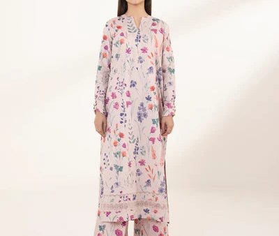 Lawn  24 - 2 Piece - Printed Lawn Suit 00U2Tdy24V15 Fashion