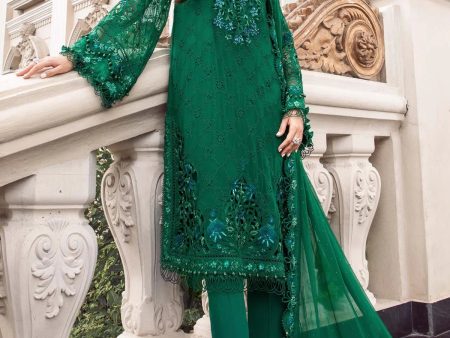 Unstitched Chiffon 23 - Mpc-23-108 Emerald Green Supply