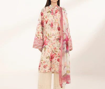 Lawn  24 - 2 Piece - Printed Lawn Suit 00U2Ddy24V17 For Discount