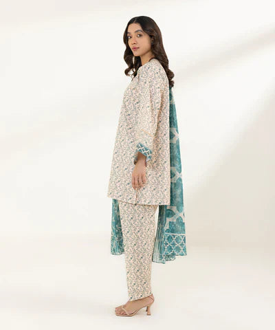 Lawn  24 - 3 Piece - Printed Lawn Suit 0U3Pdy24V140 Discount