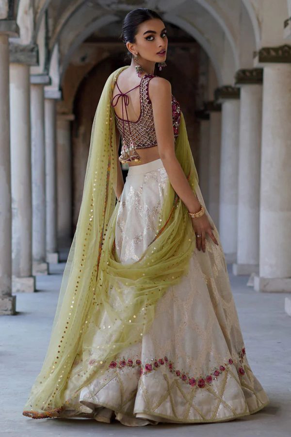 Hosanna Festive Edit 23 - Trellis Rose Lehnga Choli For Discount