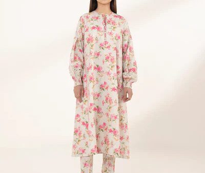 Lawn  24 - 2 Piece - Printed Lawn Suit 00U2Tdy24V18 Online Hot Sale