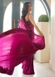 Velvet Revolt 23 - Zermine Magenta Saree Online now