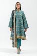 Unstitched Winter  23 - Cerulean Glow-Printed-2P-Khaddar For Sale