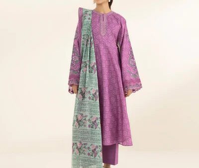 Lawn  24 - 2 Piece - Embroidered Lawn Suit 0U2Dedy24V13 Sale