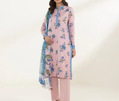 Lawn  24 - 2 Piece - Printed Lawn Suit 00U2Ddy24V18 Supply