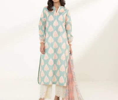 Lawn  24 - 2 Piece - Printed Lawn Suit 0U2Ddy24V114 For Discount