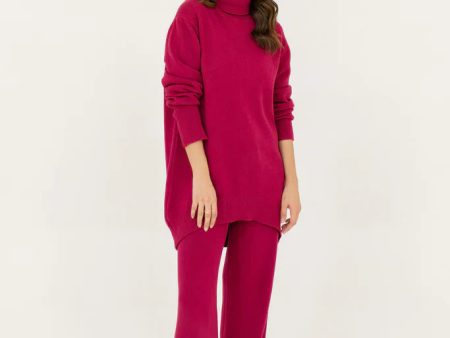 Autumn Winter  23 - Lamiya Fuschia Pink For Discount