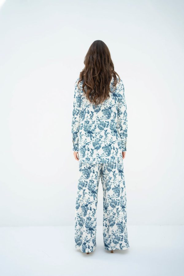 Spring Summer  23 - Maryl French Blue Floral For Cheap