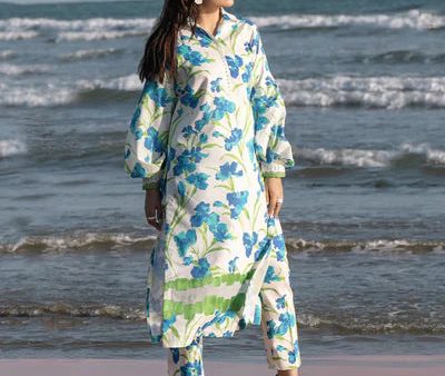 Lawn  24 - 2 Piece - Embroidered Lawn Suit 0U2Tedy24V15 Sale