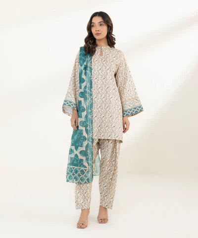 Lawn  24 - 3 Piece - Printed Lawn Suit 0U3Pdy24V140 Discount