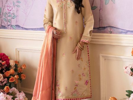 Mayna Festive Luxe Pret 23 - Narood Gold Shirt And Dupatta Online