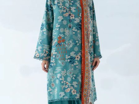 Unstitched Winter  23 - Sylvan-Printed-2P-Khaddar Hot on Sale