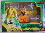 Bandai Power Rangers Wild Force Gaoranger Yellow Eagle Fighter Action Figure Supply