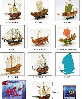 Mononofu Gaiden Han Vol 1 Miniature Ancient Modeled Sailing Ship 8+2 10 Figure Set Fashion