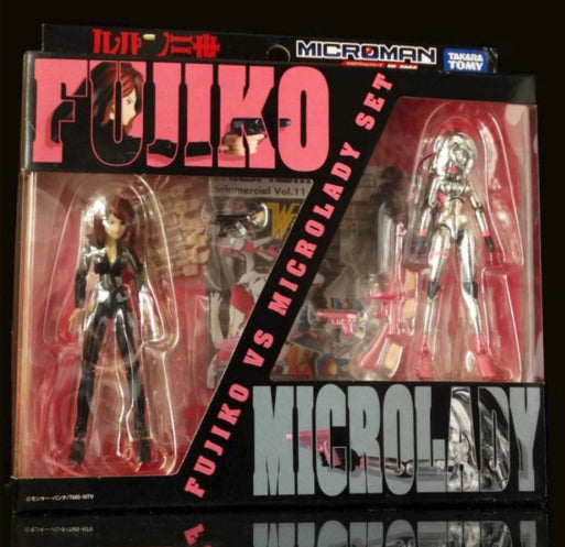 Takara Microman Micro Lupin SP Series ML-SP02 Fujiko VS Microlady Fujiko Action Figure For Sale