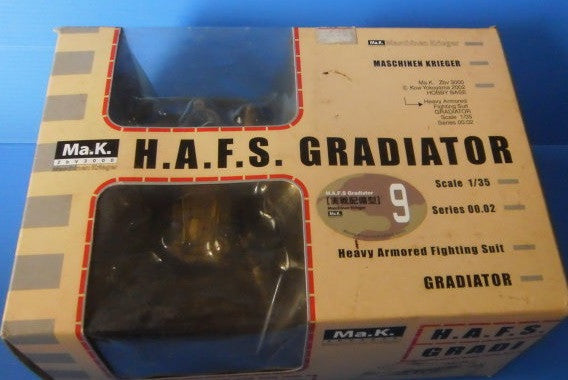 Hobby Base 1 35 Maschinen Krieger Ma. K H.A.F.S. Gradiator SF3D P05 Action Figure For Cheap