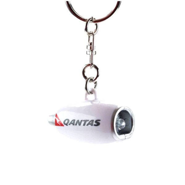 QANTAS Engine Travel Keychain with Light Online now