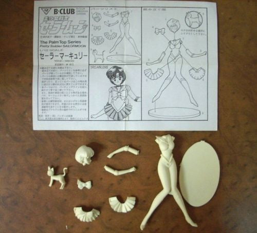 Bandai B-Club 1 12 Pretty Soldier Sailor Moon Mercury Model Palm Cold Cast Model Kit Figure Online now