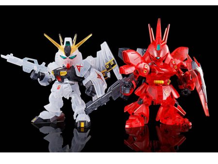 [LIMITED] SD GUNDAM EXSTANDARD N GUNDAM VS SAZABI SET [CLEAR COLOR] Online Sale