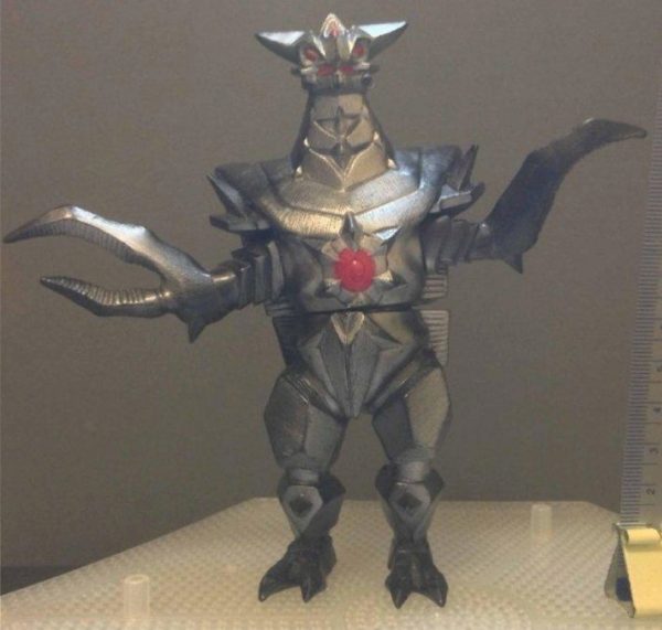 Takara 1993 Denkou Choujin Gridman Steel Kaiju Metallus Monster 5  Soft Vinyl Trading Figure Hot on Sale