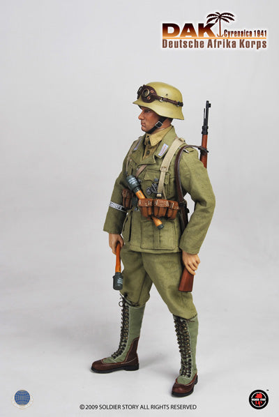 Soldier Story 1 6 12  SS032 DAK Deutsche Africa Korps Cyrenaica 1941 Action Figure Online now