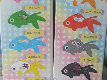 Megahouse Goldfish Mascot Strap 10 Trading Figure Set Online Hot Sale