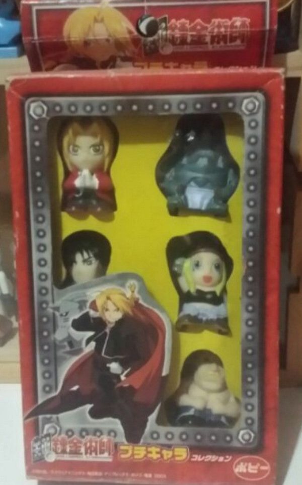 Popy Fullmetal Alchemist Mini Soft Finger Puppet Part 1 5 Figure Set on Sale