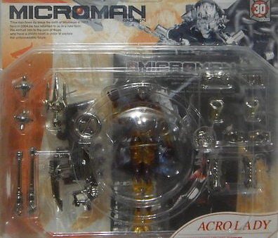 Takara 2004 Microman Micronauts Acroyear Lady AL-12 AcroDita Figure For Sale