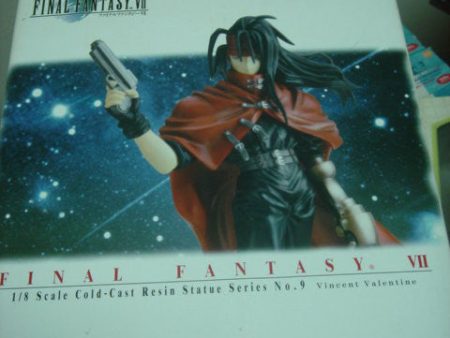 Kotobukiya Artfx 1 8 Final Fantasy VII 7 Vincent Valentine Resin Cold Cast Statue Figure Sale