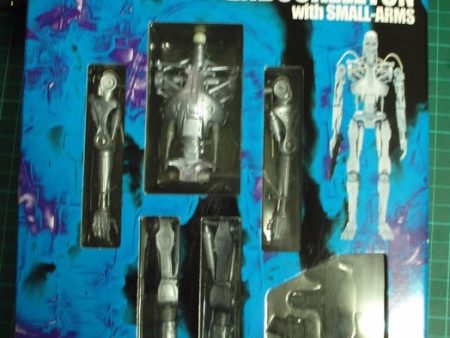 Skynet 1 12 Terminator 2 Judgment Day Endoskeleton w  Small Arms Action Figure Used For Cheap