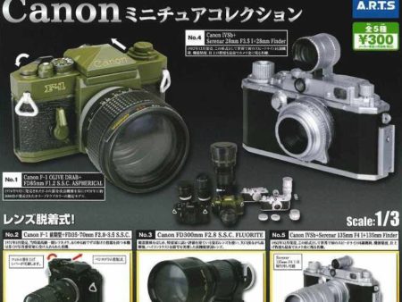 Takara Tomy Japan Stereoscopic Camera Directory Gashapon Canon Ver 5 Collection Figure Set For Sale