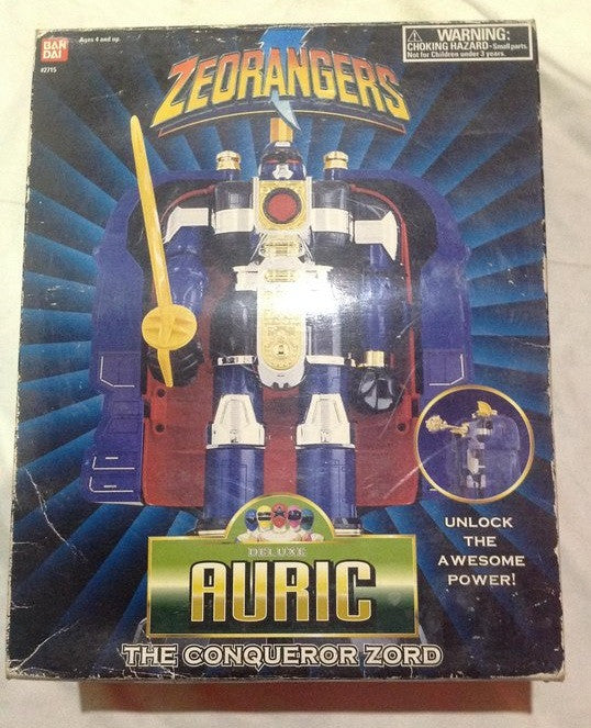 Bandai Power Rangers Zeo Ohranger Auric Conqueror Zord Megazord Action Figure For Sale