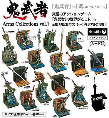 Capcom Onimusha x Mononofu Arms Collection Vol Part 1 15+1 Secret 16 Figure Set Online Sale