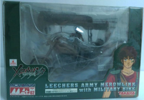 Takara 1 18 Microman Micro Action Series MAP-02 Armored Trooper Votoms Leechers Army Merowlink w  Military Bike Figure Supply