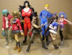 Square Enix 2005 Gangan Trading Arts 7 Color Figure Set Used Fashion