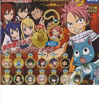 Takara Tomy Fairy Tail Gashapon Part 2 Metal Mascot Key Chain 14 Figure Set Online