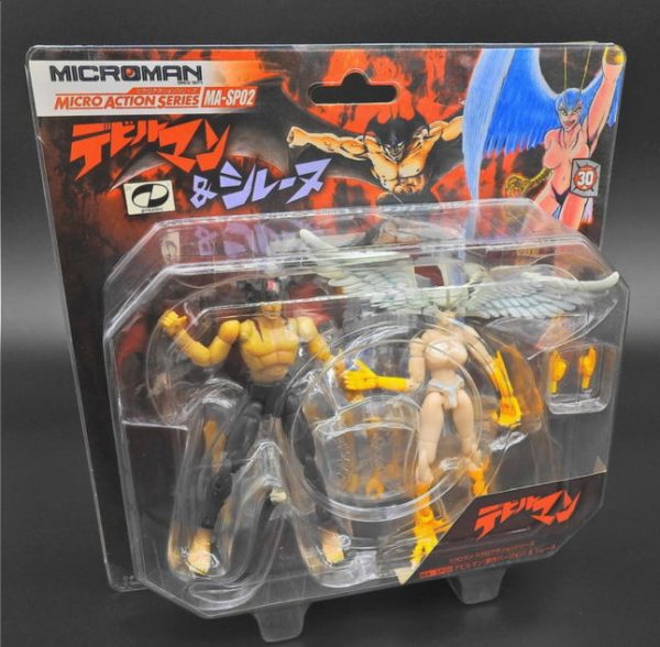 Takara 1 18 Microman MA-SP02 Devilman & Silene Manga Ver Action Figure Online