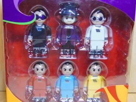 Medicom Toy Babekub 100% Charlie And The Chocolate Factory Willy Wonka Oompa Loompa 6 Figure Set Used Sale