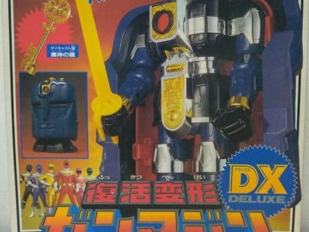 Bandai Power Rangers Zeo Ohranger DX Deluxe Gunmazin Megazord Action Figure Used For Sale