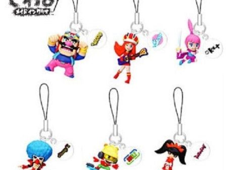 Yujin Nintendo Made In Wario Gashapon 6 Mini Swing Strap Figure Set Fashion