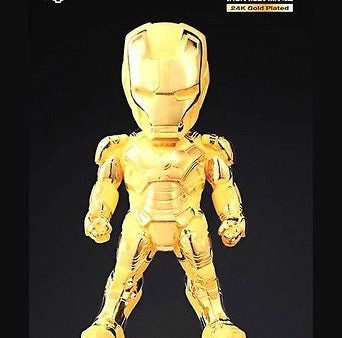 Kids Logic Marvel Iron Man 3 Egg Attack Mark 42 MK XLII 24K Gold Plated Figure Supply