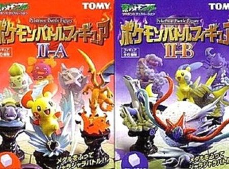 Tomy Kaiyodo Pokemon Pocket Monster Battle Trading Collection Figure II A II B 12 Chess Figure Set Hot on Sale