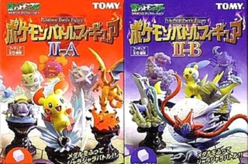 Tomy Kaiyodo Pokemon Pocket Monster Battle Trading Collection Figure II A II B 12 Chess Figure Set Hot on Sale