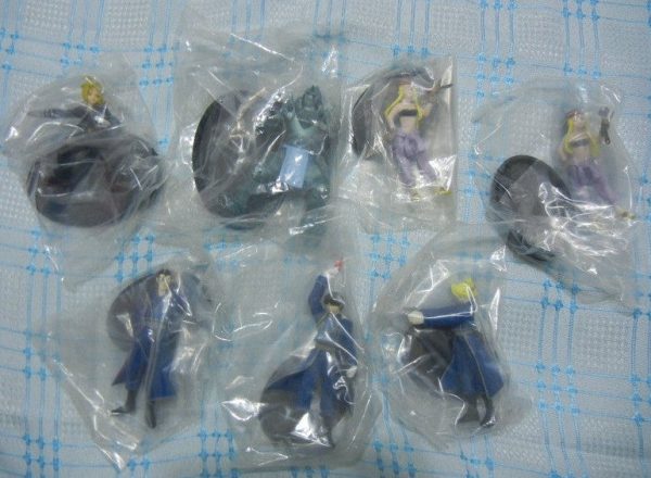 Square Enix Fullmetal Alchemist Characters 6+1 Secret 7 Trading Figure Set Sale