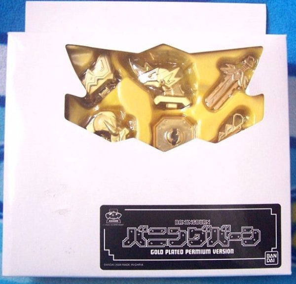 Bandai Keybots Neo Core Monster Baning Burn Gold Plated Permium Limited Ver Action Figure Supply