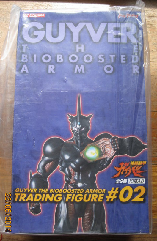 Max Factory Guyver Bio Fighter Wars Bioboosted Armor Part #02 Sealed Box 10 Trading Collection Figure Set on Sale